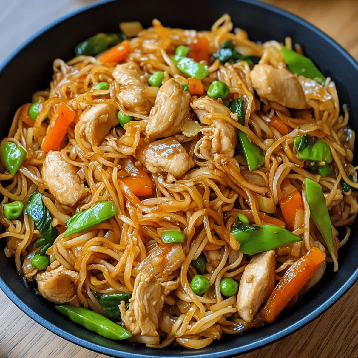 Achieve Bold Flavor Fast: 15-Minute Healthy Chicken Noodle Stir Fry