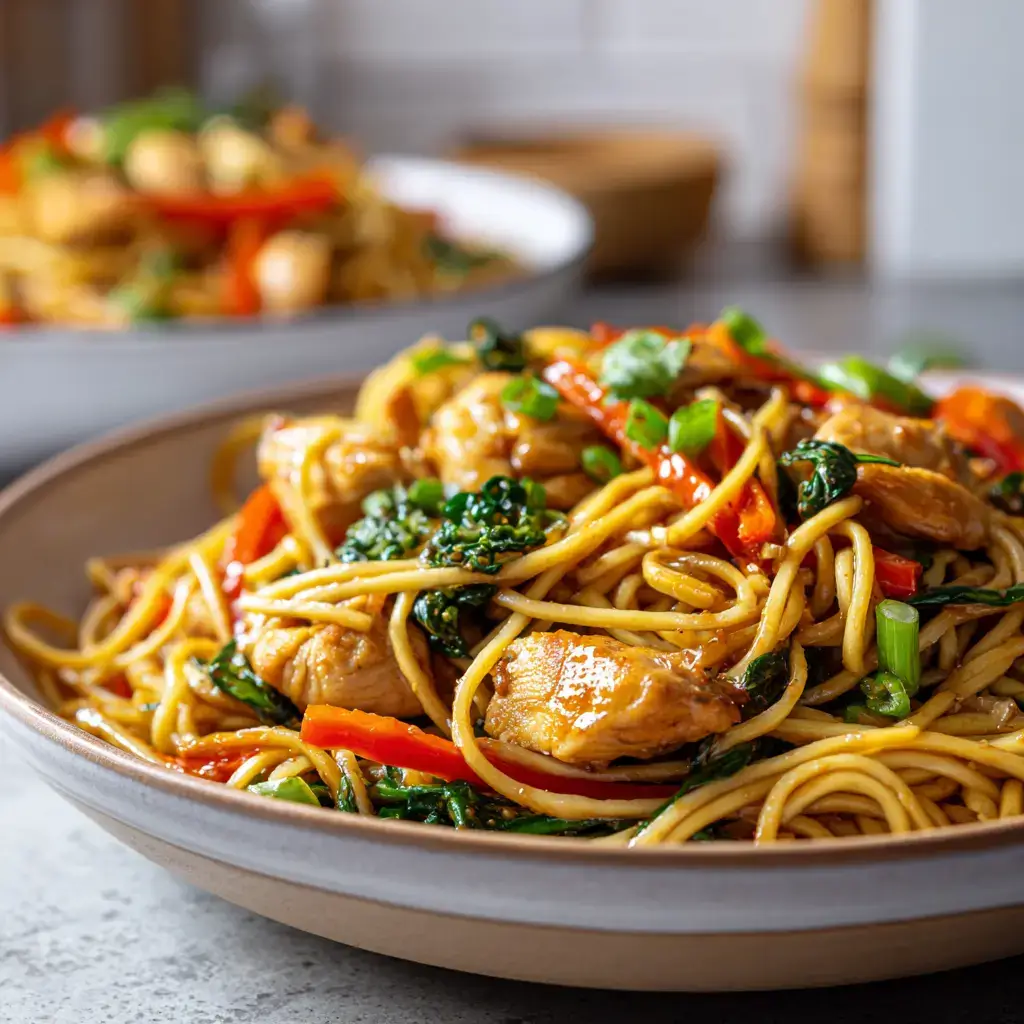 Skip the Store: Easy Chicken Noodle Stir Fry from Your Pantry